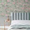 Crown Wallpaper Akina Floral Sage Wallpaper 1 Crown Wallpaper Akina Floral Sage Wallpaper -Hot Sale rugs Shop 30801587