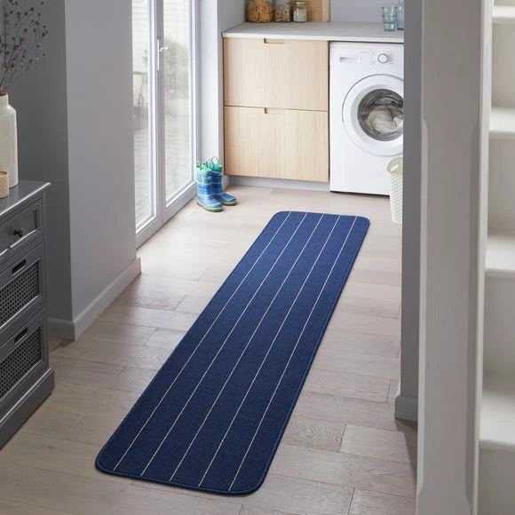 Dunelm Theo Stripe Washable Runner 3 Dunelm Theo Stripe Washable Runner