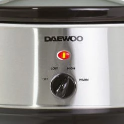 Daewoo 3.5L Stainless Steel Slow Cooker -Hot Sale rugs Shop 30814487 alt02