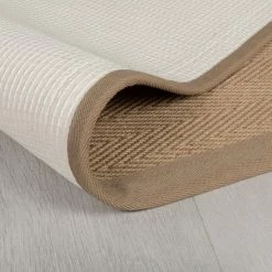 Dunelm Herringbone Jute Border Doormat -Hot Sale rugs Shop 30815817 alt04