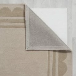 Flair Lois Scallop Border Wool Rug -Hot Sale rugs Shop 30816675 alt04