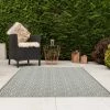 JVL Diamond Reversible Plastic Woven Indoor Outdoor Rug