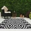 JVL Aztec Reversible Plastic Woven Indoor Outdoor Rug -Hot Sale rugs Shop 30844690