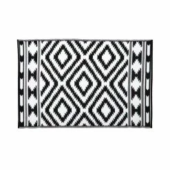 JVL Aztec Reversible Plastic Woven Indoor Outdoor Rug -Hot Sale rugs Shop 30844690 alt02